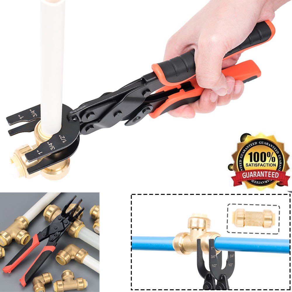 Disconnect Tong Set 1/2” 3/4” 1”Fittings Push to Connect Removal Tool USA