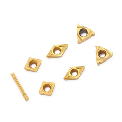 3/8 ” 10mm Shank Indexable Carbide Lathe Turning Insert Tool Holder 21PCS