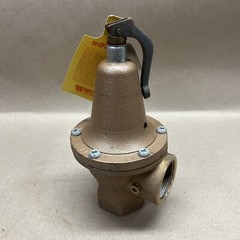 Watts 1-1/2 174A-075 Bronze 75 Psi Safety Relief Valve