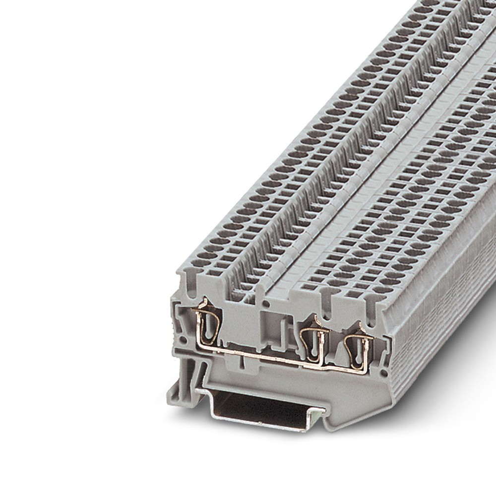 5pcs Phoenix ST 1.5 twin 3031128 feed-through terminal block gray New