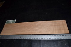 Anigre Wood Veneer Sheets 6.5 x 31 inches1/42nd thick G7805-21
