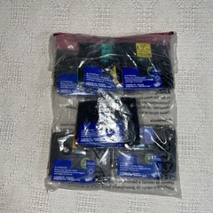6PK Black-on-Color Compatible Label Tape for Brother TZe-B31-731 12mm 0.47 Inch