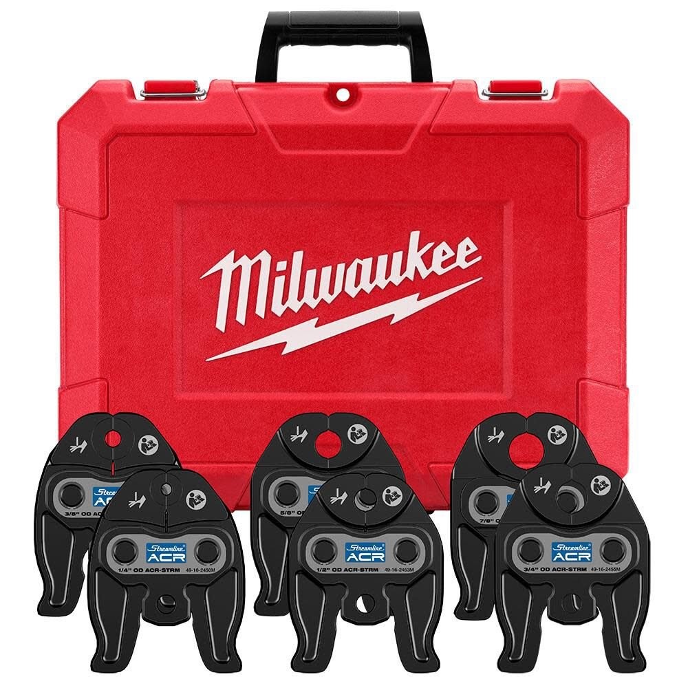 Milwaukee 49-16-2461M 1/4 – 7/8in Streamline ACR Press Jaw Kit M12