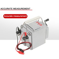 0-1000MΩ Insulation Resistance Tester 1000V Megger Meter Megohmmeter Hand-Crank