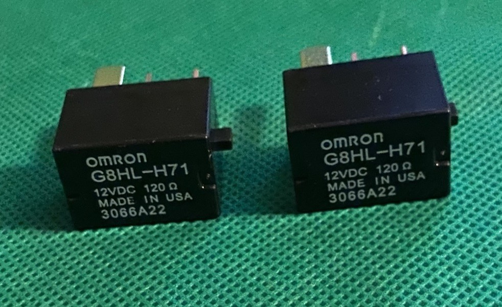 2-pack of G8HL-H71 AC and Starter Relays.