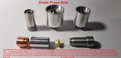 12mm Copper Laser Diode Mount Blank Modules – 3.8mm – 5.6mm – 9mm – DTR-CLMV5-12