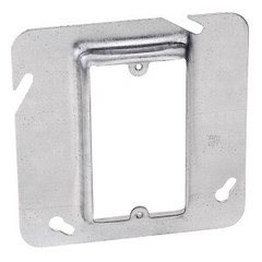 Steel City 72 C 14, Square Box Cover, Stl Cvr 5Cu-In 4-11/16X3/4 Raised, 25 PC