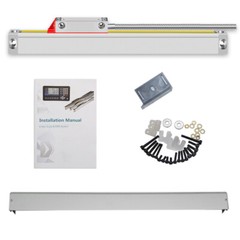 3 Axis DRO Bridgeport Milling Machine 9X42 Table ,9X49 Table Linear Scale Glass