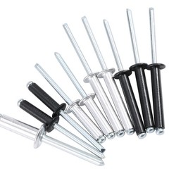 Zinc Plated Aluminium Dome Head Pop Rivets Blind Rivets 2.4-6.4mm Various Sizes