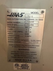 Haas TL-1 CNC Turning Center – Low Hours – Aloris Tools included