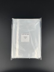 200 PLASTIC BAGS Clear T-Shirt Flat Open Top Packing Poly Bag 1Mil
