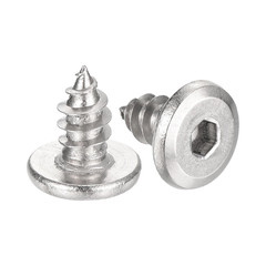 M3 X 25Mm (25 Pack) Flat round Socket Head Screws, Stainless Steel Self Tapping