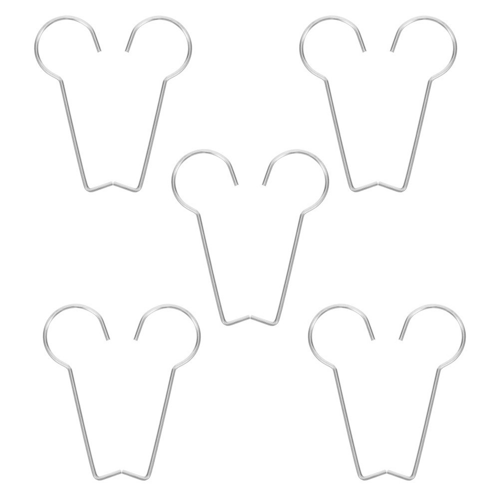 10Pcs Reusable Stainless Steel Shower and Floor Drain Lifting Hooks for Home Use