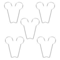 10Pcs Reusable Stainless Steel Shower and Floor Drain Lifting Hooks for Home Use