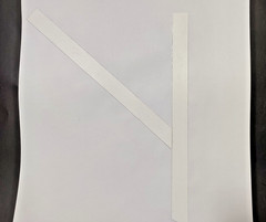 Lot of 60 roll case, WHITE VENEER IRON ON BANDING 25′ X 3/4″ 1,500 total ft.