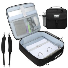 3″ D-Ring Zipper Binder Backpack 700 Sheets Capacity 13″ Laptop Compartment Bag