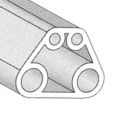 4 Hole Straight Handpiece Tubing (per foot)