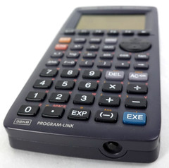 Casio FX-7400G Plus Power Graphic Graphing Calculator Manual Cover Black tested
