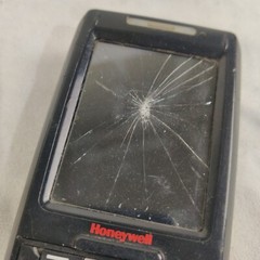 Honeywell Dolphin 7800L0 Barcode Scanner 7800L0N-0C243XE FOR PARTS – CRACKED