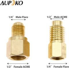R12 R22 to R134a Adapters, R134A Refrigerant Tank/Vacuum Pump Port Connection…