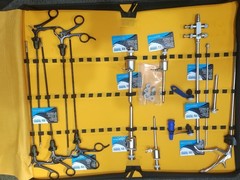 16pc Laparoscopic Surgery Set 5mm/10mm Endoscopy Reusable Surgical Instruments