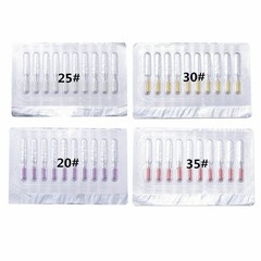 Dental Endodontic Root Canal Stainless Steel Barbed Broaches Needles 21mm/25mm