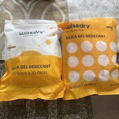 10 Gram [30 Packs] And 20 Gram (12 Packs) Silica Gel Desiccant Packets Reusable