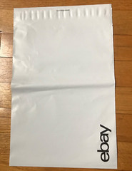 20 eBay-Branded Polymailer With Black Logo Print 9″ x 11.5″ (No Padding)