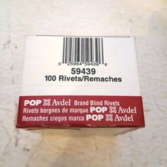 Pop Avdel Steel Rivet 100 Pack 1/16″ Diameter 1/16″-1/8″ Grip Range 59439 SK42