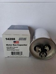Mars Round Motor Run Capacitor 45/5 MFD 440/370 VAC Aluminum 14288, USA , NEW