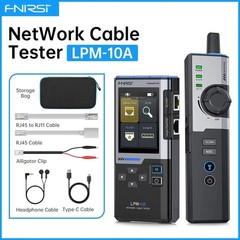 FNIRSI LPM-10A Network RJ45 /RJ11 Line Finder Cable Tracker Tester POE Detection
