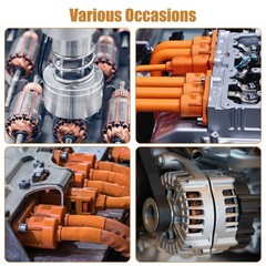 105x 15 Sizes Electric Carbon Brush Set Replacement for Drill Grinder Saw Motors