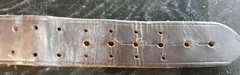 Vintage Leather JAY-PEE Belt 45 inches Holster Cuff Brown Great Shape Authentic