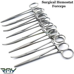 Surgical Hemostatic Clamp Forceps Locking Artery Kelly+Pean+Mosquito+Kocher