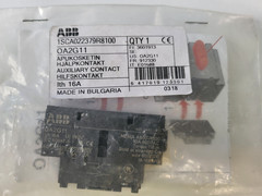 ABB OA2G11 Auxiliary Contact 1SCA022379R8100 16A Made in Bulgaria New