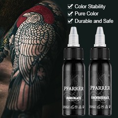 Tattoo Ink Black 1oz(30ml) Vegan-Friendly Standard Pigment Supplies