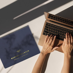 Beautiful 2026-2027 Monthly Planner and Calendar Book – Modern to Do List Notebo