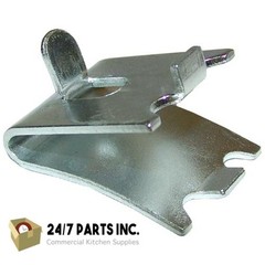 12 ZINC SHELF SUPPORT, PILASTER CLIP FITS TRUE 918306 SAME DAY SHIPPING