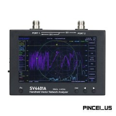 SV4401A 50KHz-4.4GHz Handheld Vector Network Analyzer Antenna Analyzer 7″ Screen