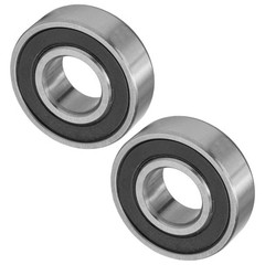 Caltric 6204-2RS 6204-2RDQE6 Side Rubber Sealed Ball Bearings 20x47x14 mm