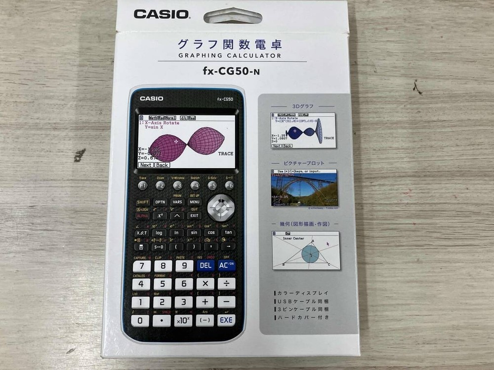 CASIO fx-CG50 Color Graphing Scientific Calculator USB Python PRIZM Tested Japan