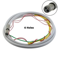 Dental Air Turbine Handpiece Tubing Hose Midwest 4 Hole Fiber Optic 6 Pin 2 Hole