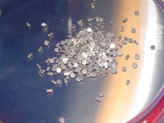 10 Grams Jewelry Manufacturing 60/40 Silver Solder Chips 1/8 Inch Disc & Bits
