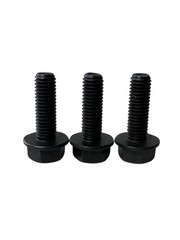 100 pcs M8-1.25×25 Hex Flange Frame Bolt Class 10.9 DIN 6921 Zinc Phosphate Oil