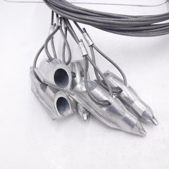5 Pack Gripple 5/32″ Cable DIA x 4′ Anchor Badger 3