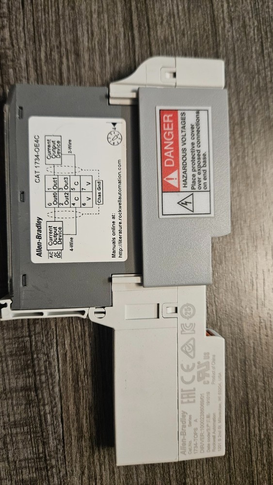Allen-Bradley 1734-OE4C POINT I/O 4-Ch Analog Output Module 4-20mA 1734OE4C