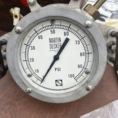 Martin Decker Industrial Division Standard Model Tension Indicator UA-1