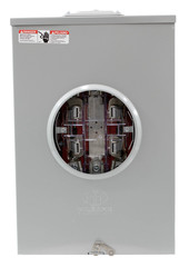 Milbank U9801‑RXL Meter Socket 200A 1PH 1‑Position 600V Type 3R Ringless Lever B