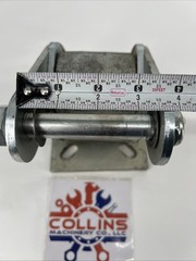 Larcaster Caster Wheel Assembly LC8651, 5×7 in Slotted Plate, Zerk Axle, L2012