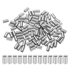 100pcs 4x10mm Dowel Pins Bearing Steel Cylindrical Dowel Pins Metal Shelf Pegs